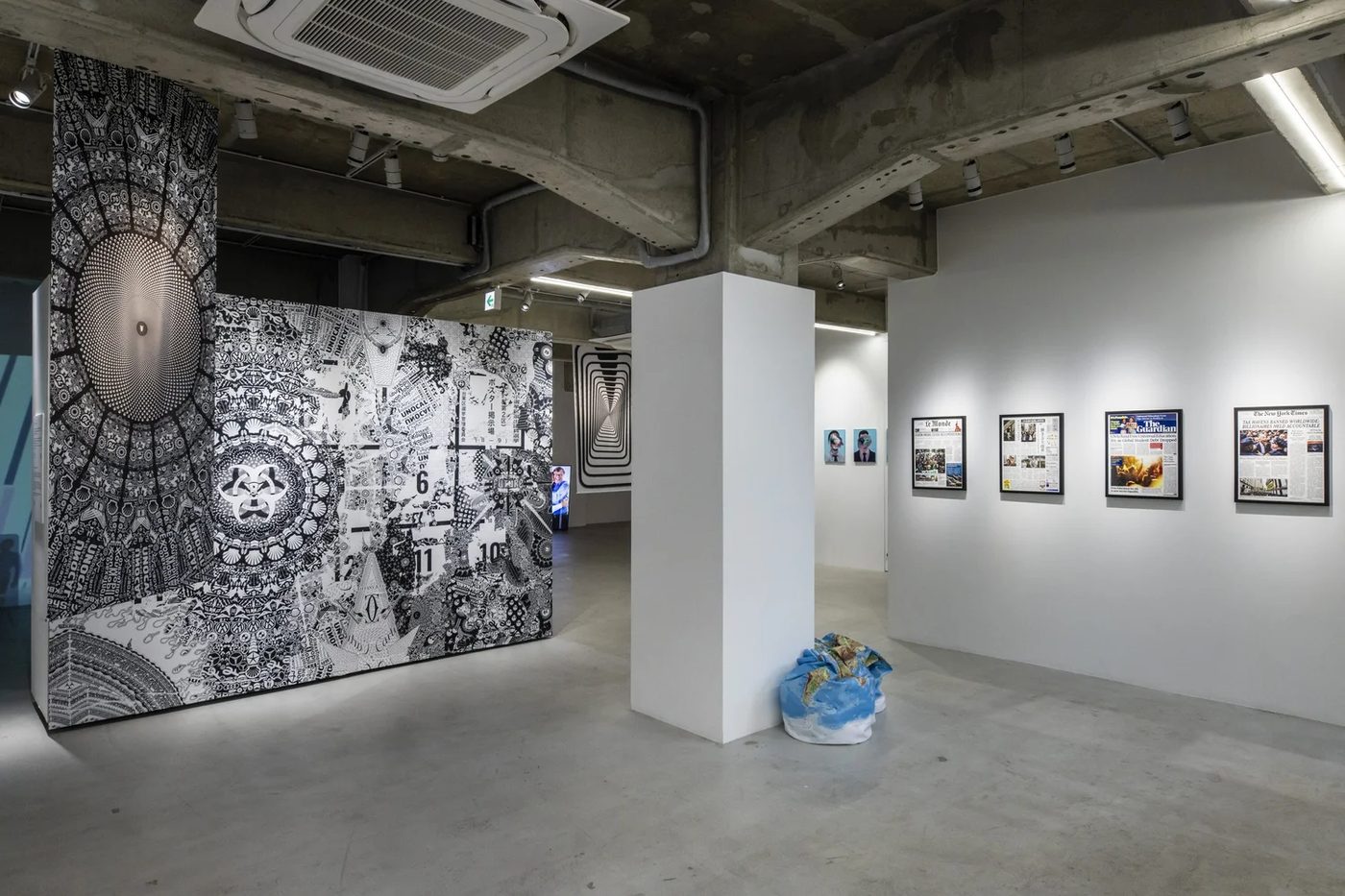 ON DOUBLE-DEALINGS, DEMOS, AND DISCONTENT — installation view 2