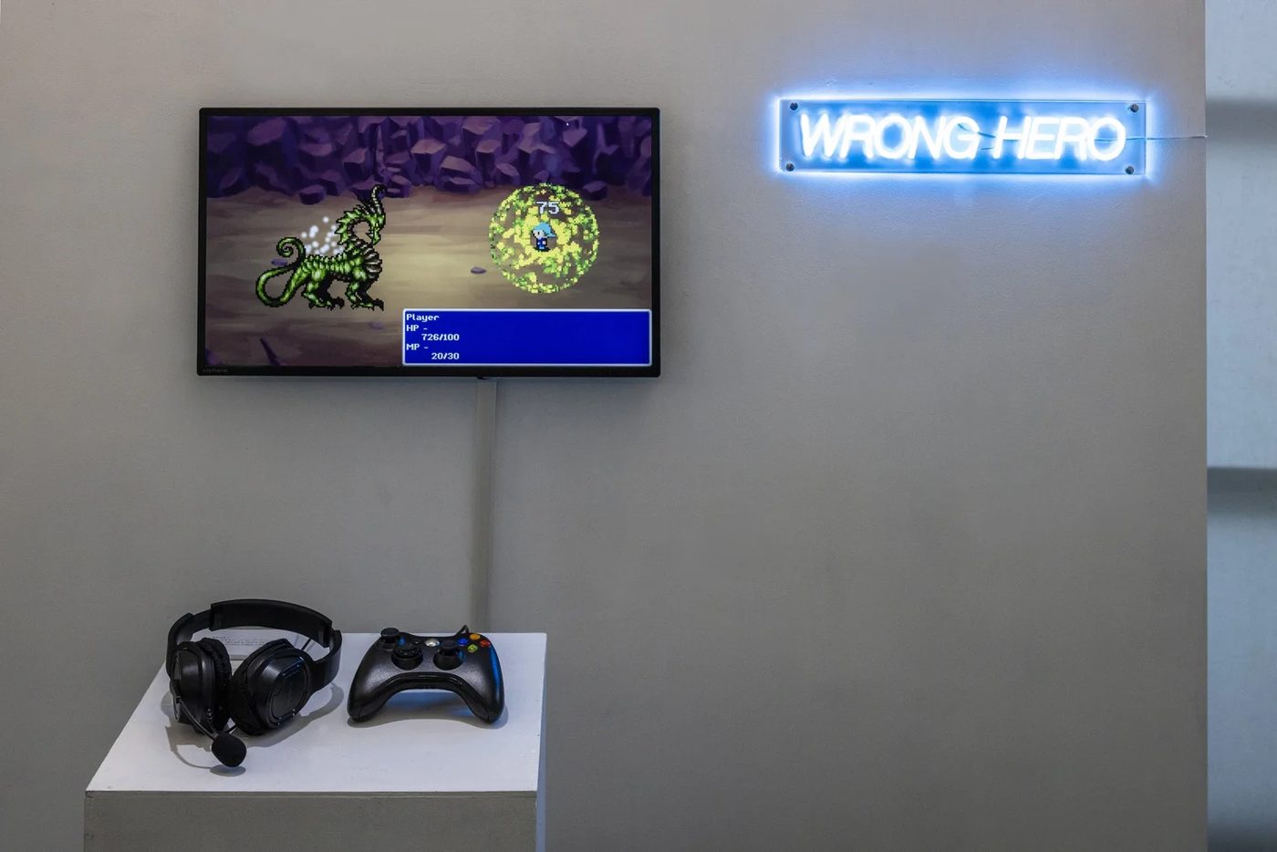 WRONG HERO — installation view 7