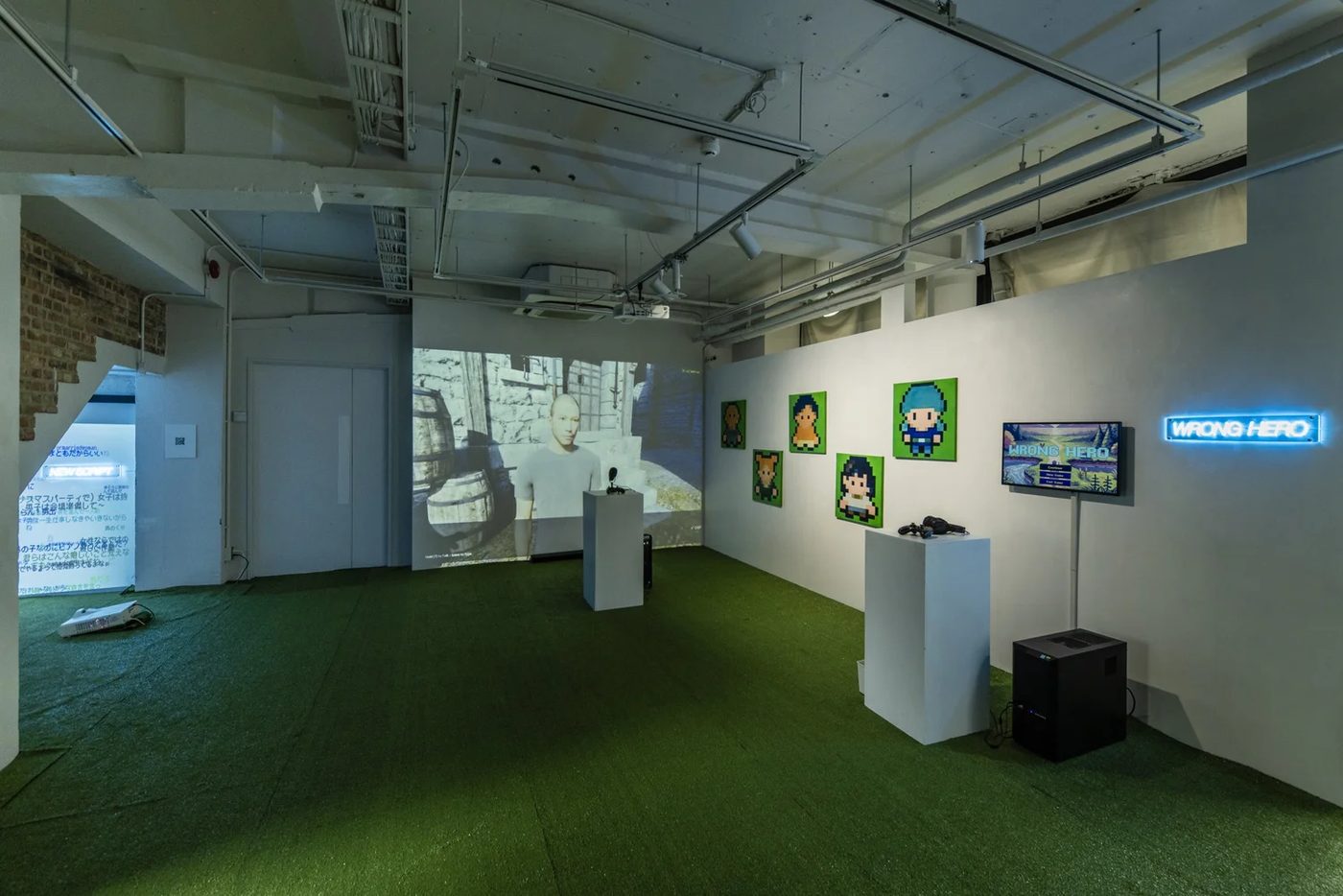 WRONG HERO — installation view 8